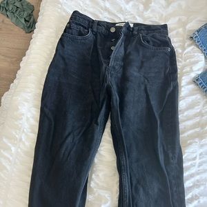 Reformation black jeans